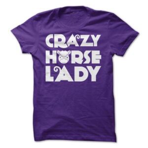 Crazy Horse Lady Pet T-Shirts