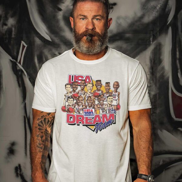 90s Dream Team Usa Basketball Shirt, Vintage Dream Team (1992) NBA Unisex Tee Shirts