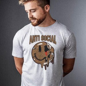 Anti Social Icon Shirt Match Jordan 3 Palom Shirt In o t-Shirt In Sand