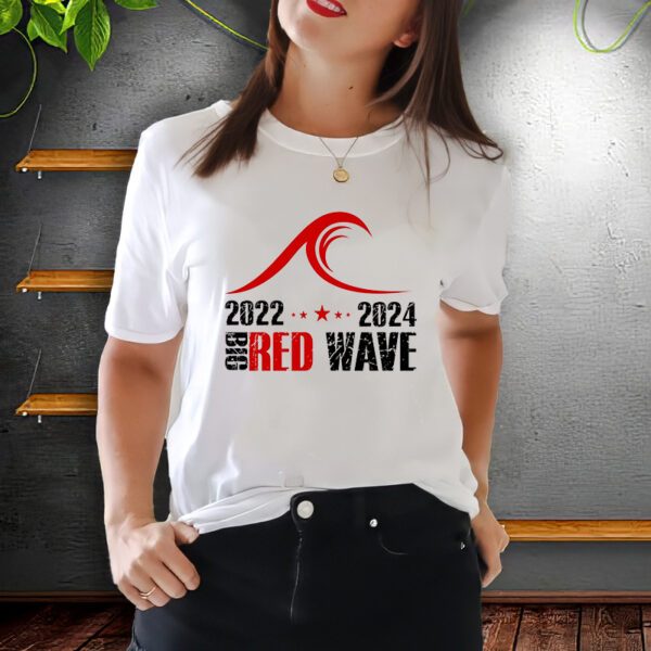 Big Red Wave Pro Republican 2024 T-ShirtS