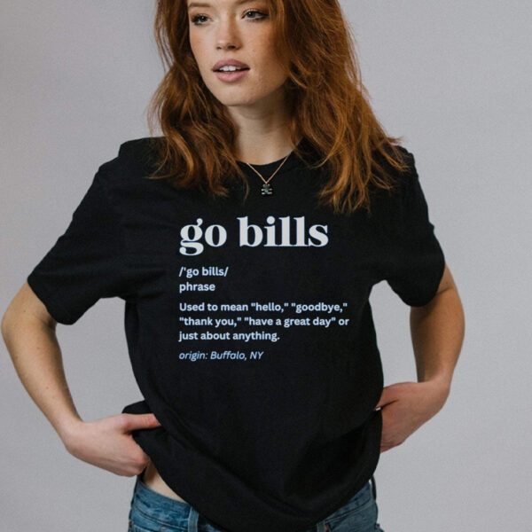 Bills Mafia Go Bills Definition T-Shirt, Buffalo Mafia Football Fan Fun Gift New York t-Shirt