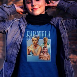 Carmela Soprano Homage T Shirt Carmela Soprano T Shirt Mafia Inspired Printed Shirt Italian American Fashion Shirts