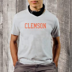 Clemson SC Clemson Tigers Unisex Heavy Cotton Tee Shirt