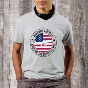 Desantis Airlines American Flag Political T-Shirt