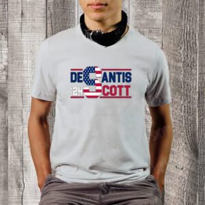 Desantis Scott 2024 Election USA T-Shirt