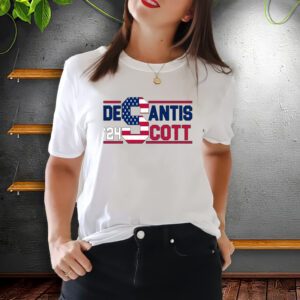 Desantis Scott 2024 Election USA T-ShirtS