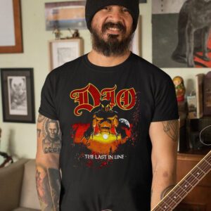 Dio Last In Line Tour Shirt, Vintage Dio Band The Last in Line Shirt, Heavy Metal Rock Band Tour