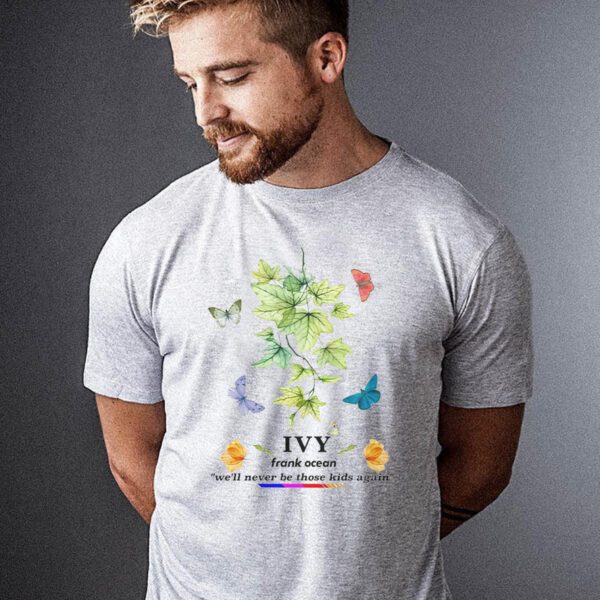 Frank Ocean BLOND IVY Watercolour Art Short Sleeve T Shirt Blond t shirt Gift Vintage look