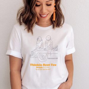 Frank Ocean Channel Orange THINKIN BOUT YOU Short Sleeve Shirt Blond t shirt Gift Vintage look Blonded Trends Original Design