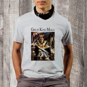 Great King Maga Donald Trump Throne Shirt