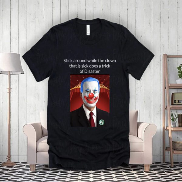 Joe Biden Clown Disaster Funny USA T-Shirt