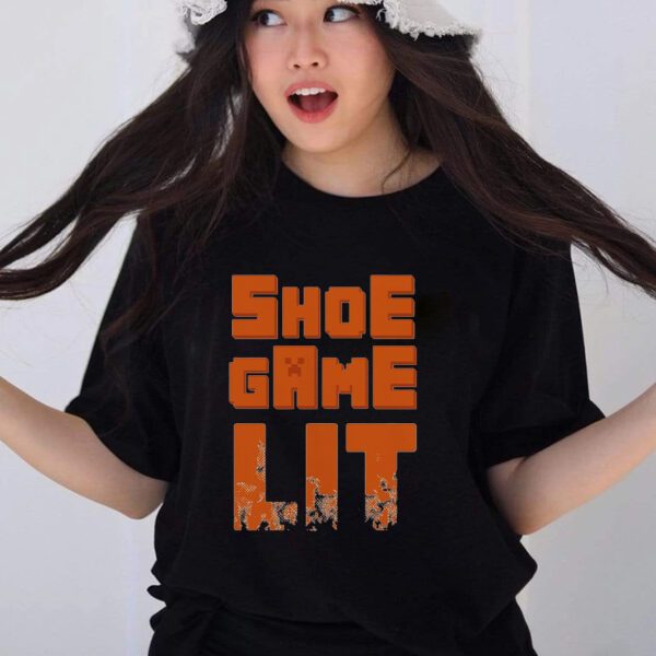 Jordan 12 Brilliant Orange Unisex Shirt, Kid, Toddles Shoe Game Lit,t-Shirt To Match Sneaker