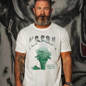 KREAM t-Shirt Match Jordan 3 Lucky Green Shirt In Nature