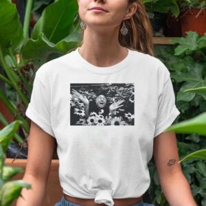 LARRY DAVID is my Mood Flower Short Sleeve Shirts