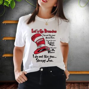 Lets Go Brandon Cat In The Hat Funny Maga Shirts