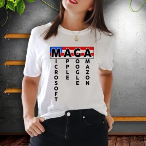 MAGA Microsoft Apple Google Amazon Shirt