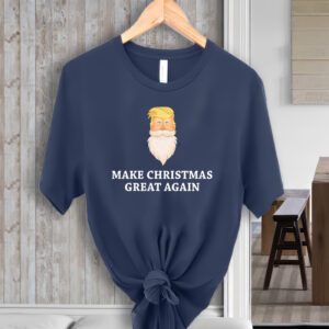 Make Christmas Great Again Santa Beard Trump Shirt