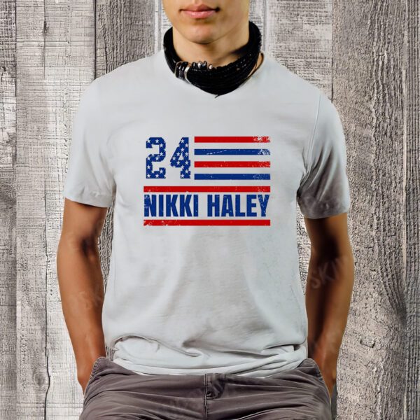 Nikki Haley 2024 American Flag Election Shirt