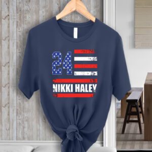 Nikki Haley 2024 American Flag USA Flag Shirt