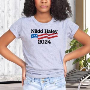 Nikki Haley 2024 For President Flag Logo T-Shirts