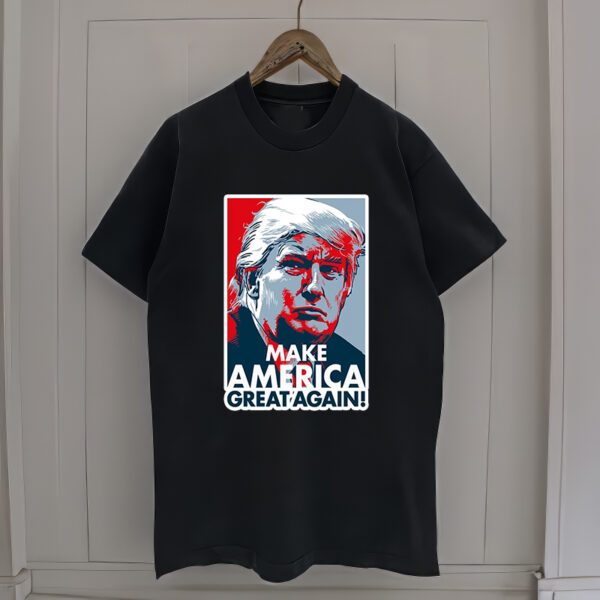 Pro Donald Trump Make America Great Again Poster Design T-Shirt