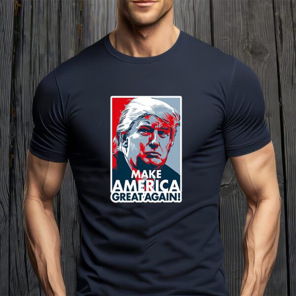 Pro Donald Trump Make America Great Again Poster Design T-Shirts