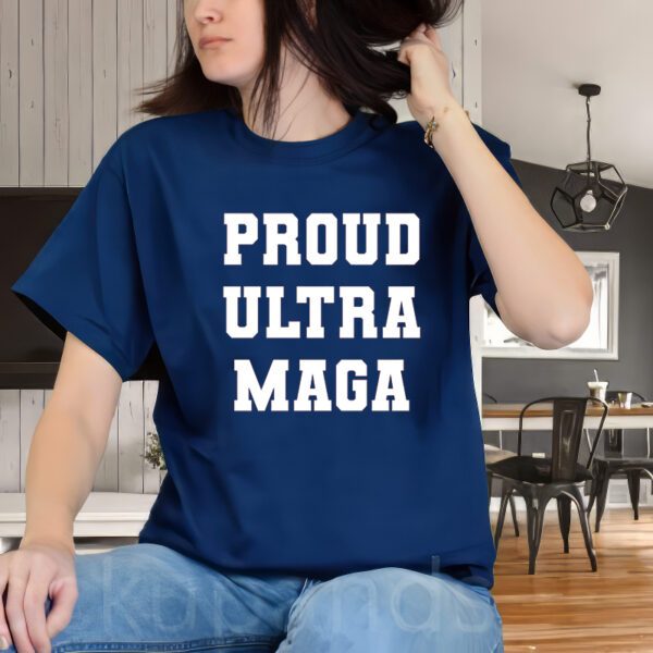 Proud Ultra MAGA Varsity USA United States Of America T-ShirtS