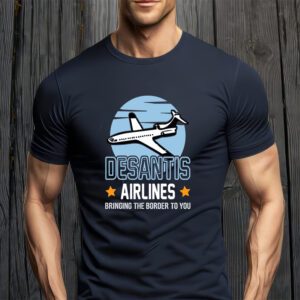 Retro Desantis Airlines Funny T-Shirt