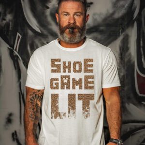 Shoe Game Lit Shirt Match Jordan 3 Palomino t-Shirt In Natural