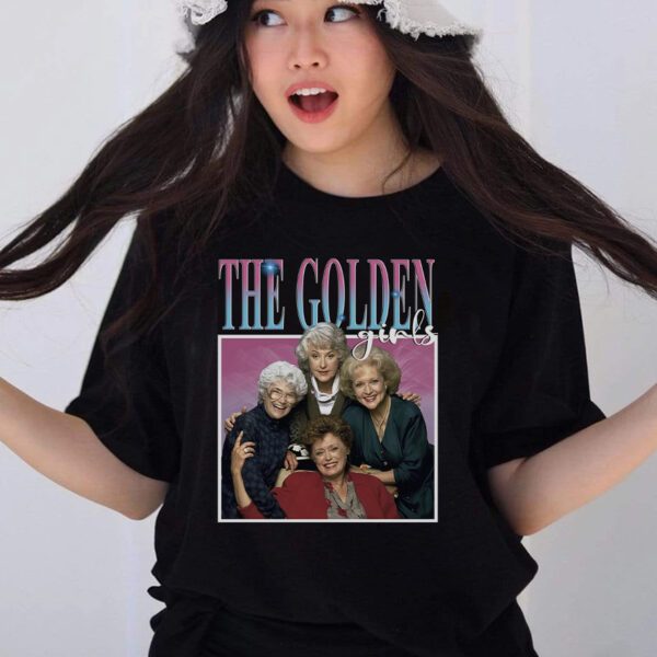 The Golden Girls Homage T-Shirt, The Golden Girls Movie Shirt, TV Series Shirt, 90s Movie Shirt, The Golden Girls Shirt For Fans