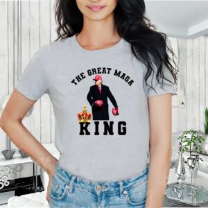 The Great MAGA King Trump 2024 USA T-Shirt