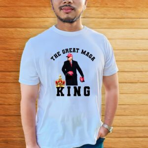 The Great MAGA King Trump 2024 USA T-ShirtS