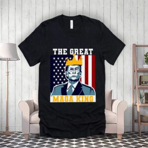 The Great MAGA King Ultra MAGA Trump Anti Biden USA T-ShirtS