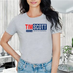 Tim Scott For President 2024 Campaign T-Shirt