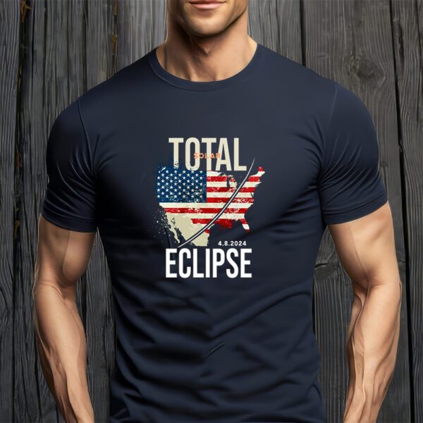 Total Solar Eclipse United States 4.8.2024 T-Shirt