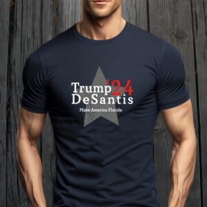 Trump DeSantis 24 Make America Florida T-Shirt