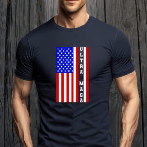 USA Flag United States Of America Ultra MAGA Trump 2024 T-Shirt