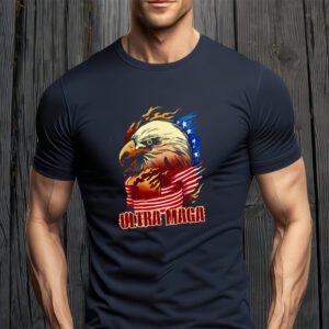 Ultra MAGA Bald Eagle Anti Biden Trump 2024 USA America T-ShirtS