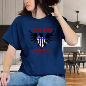 Ultra MAGA Eagle Grunge Splatter Trump 2024 Anti Biden T-ShirtS