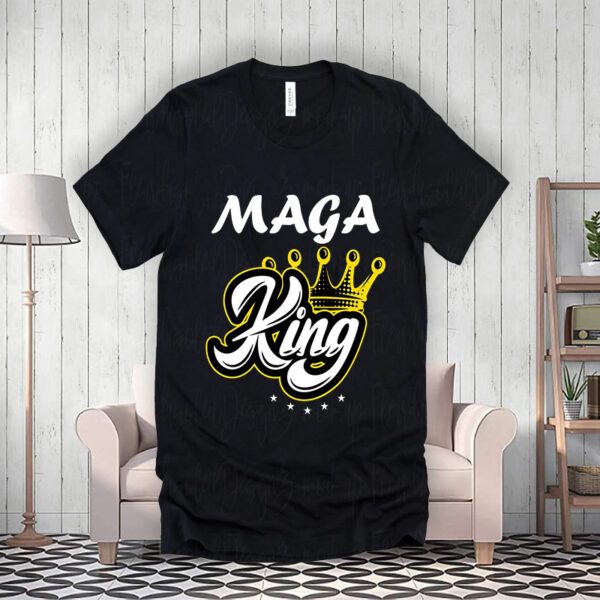 Ultra MAGA King Crown USA Trump 2024 Anti Biden T-ShirtS