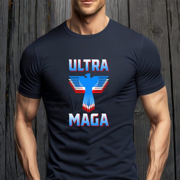 Ultra MAGA Make America Great Again Eagle T-Shirt