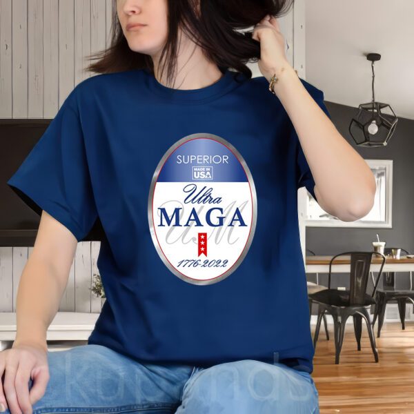 Ultra MAGA Superior 1776 2022 Parody Trump 2024 Anti Biden T-ShirtS