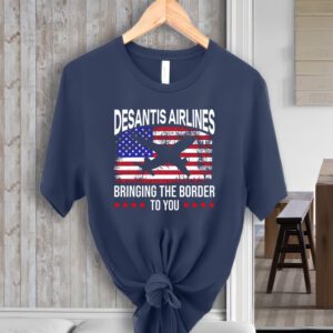 Vintage Desantis Airlines Bringing The Border To You T-ShirtS