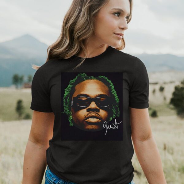 Vintage Gunna Style T-SHIRTs Rap Tee Concert Merch, Green Rare Hip Hop Graphic Print