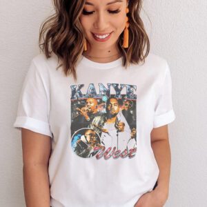 Vintage Inspired Graphic Rap Shirt, 90s Hip Hop Style Shirt, Kanye West Graphic Retro Y2k Tee, Fan Gift