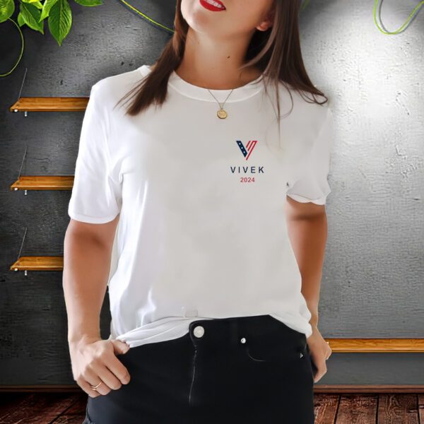 Vivek 2024 Pocket Print Logo T-Shirt