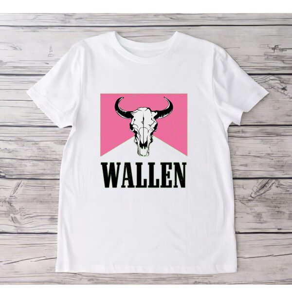 Wallen 2024 Western Bullhead Retro T-ShirtS