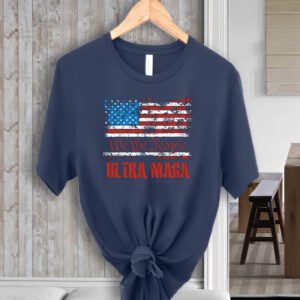 We The People Ultra MAGA King Vintage USA Flag Pride T-ShirtS