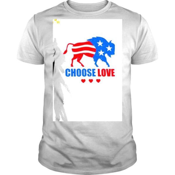 2022 Choose Love Buffalo Shirt