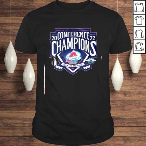 2022 Western Conference Champions Colorado Avalanche shirt